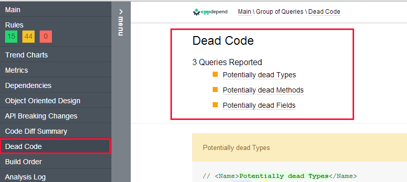 Group of CQLinq Queries
