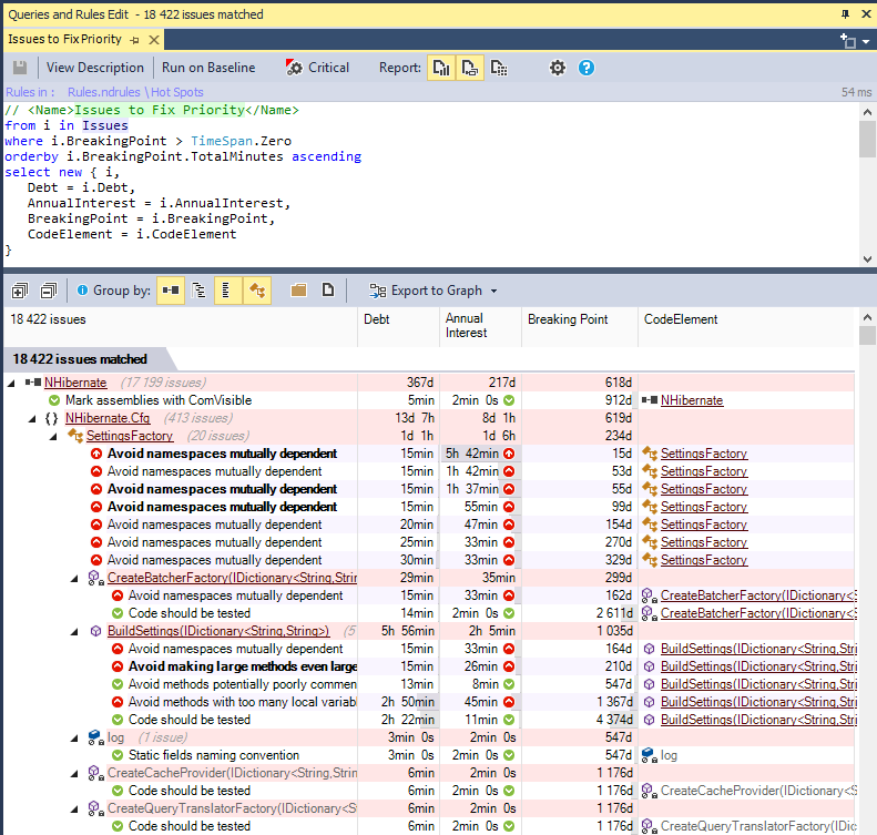 Architecture Rule with CppDepend