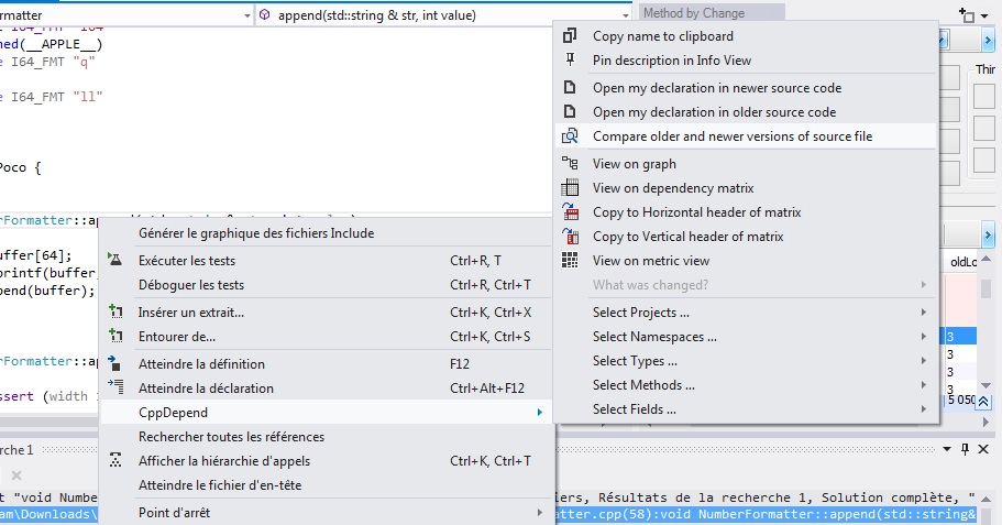Code Diff within Visual Studio