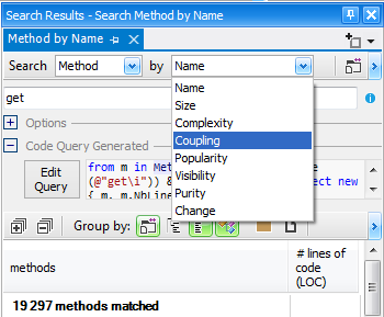 code search based on cqlinq