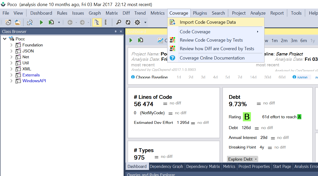 Import Code Coverage Data