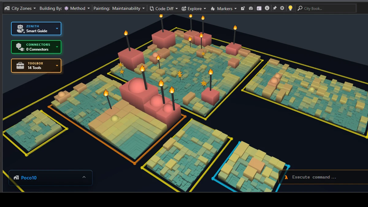 From AI-Generated Code to a Living Code City