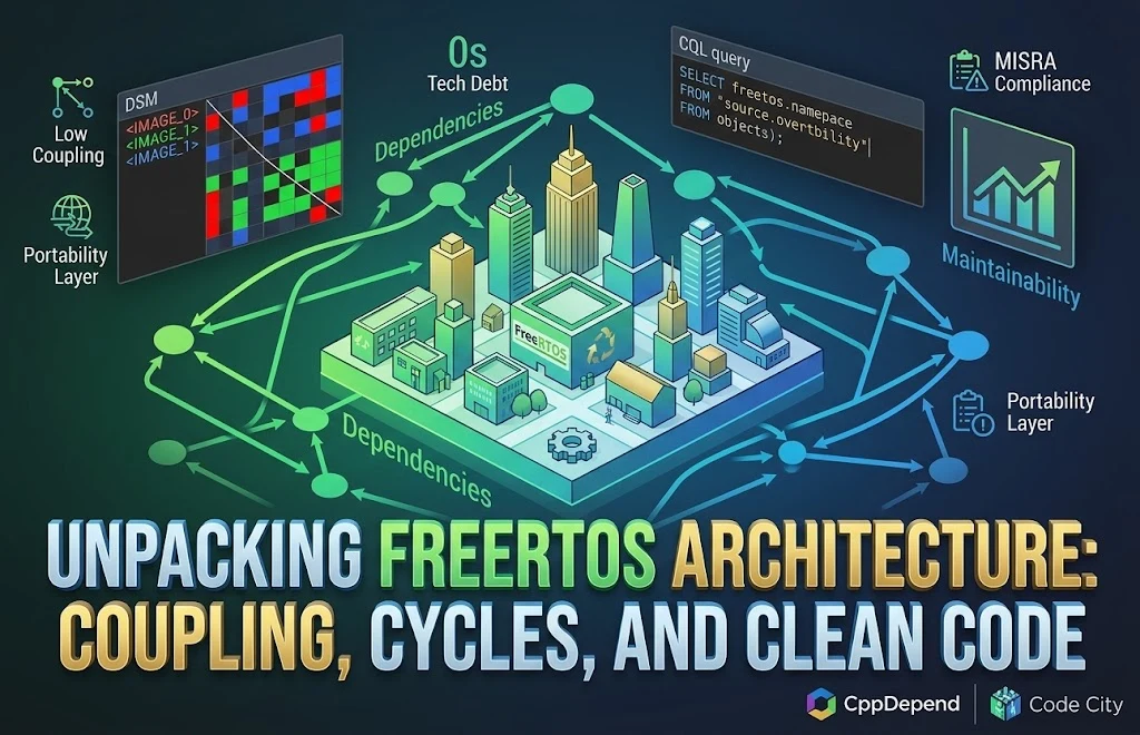 Analyzing FreeRTOS Architecture with CppDepend