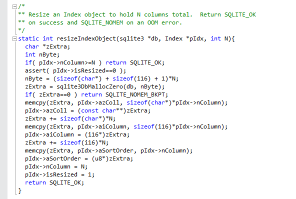 sqlite
