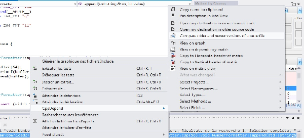 Code Diff within Visual Studio