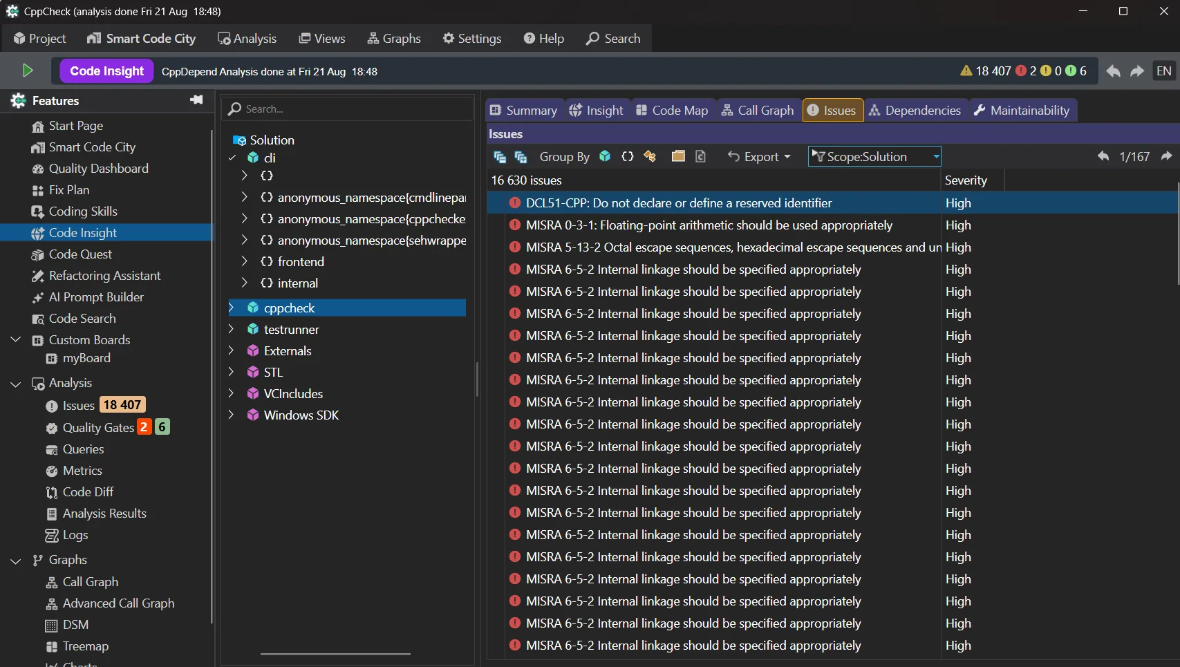 Code-Insight-Probleme-Tab