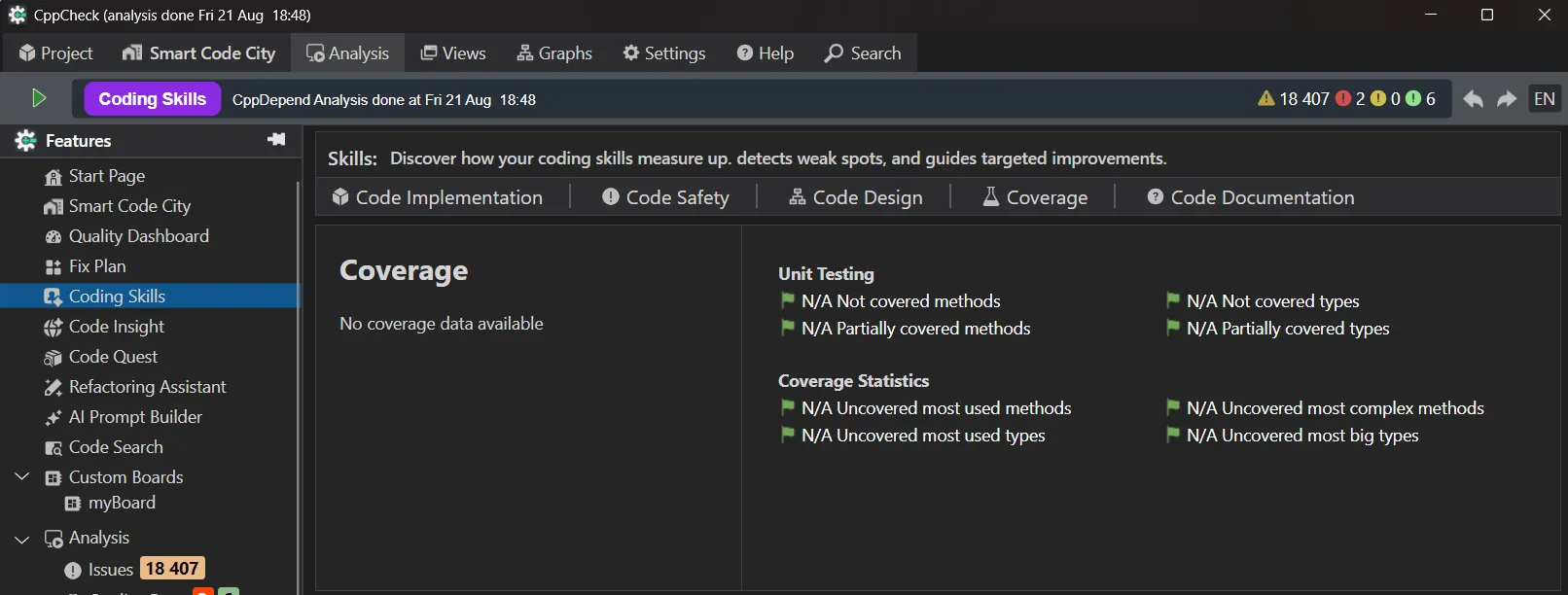 Testabdeckung: Unit-Tests und Abdeckungsstatistiken