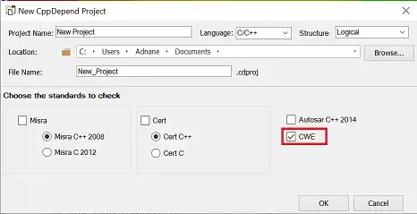 CWE Rules Configuration