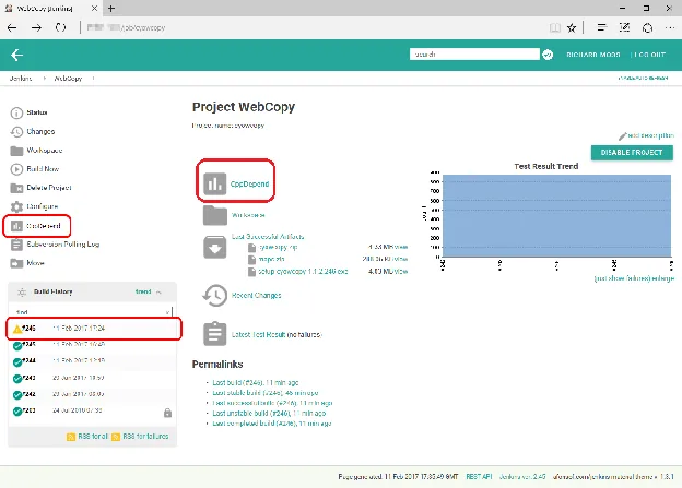 cppdepend jenkins 2