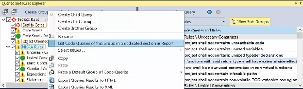 MISRA C++ HTML Report