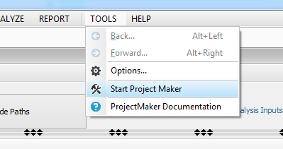 Project Maker 실행