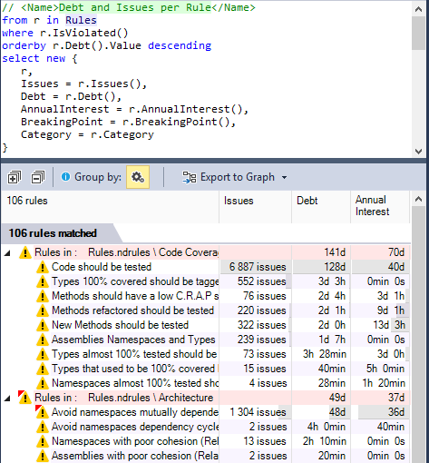 Code Querying Improvements