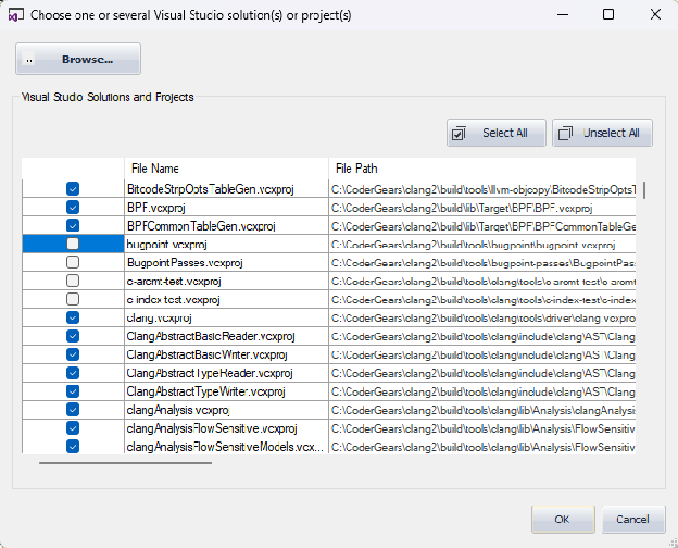 Improved Visual Studio Support