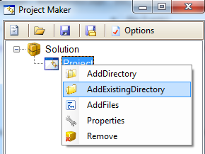 Add Existing Directory